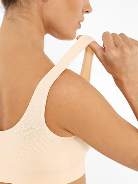 CurvyPower | UK Bras Wide-Back Seamless Shaping Bra with Bust Support