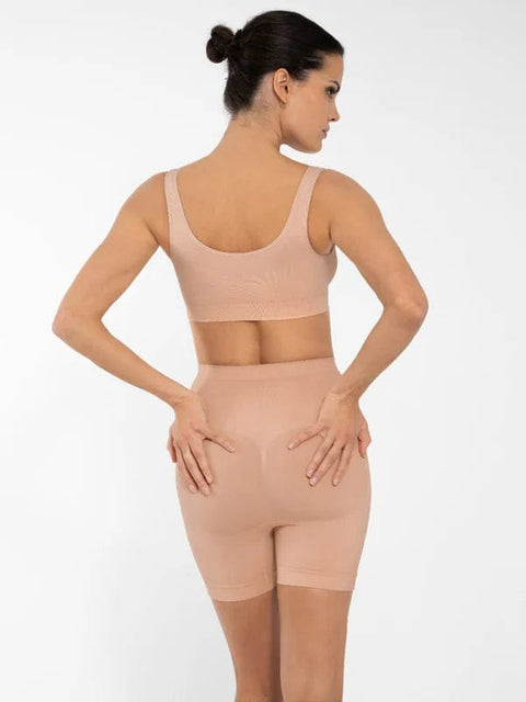 CurvyPower | UK Bras Wide-Back Seamless Shaping Bra with Bust Support