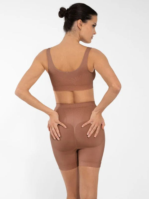 CurvyPower | UK Bras Wide-Back Seamless Shaping Bra with Bust Support