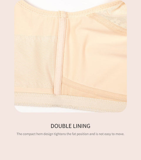 CurvyPower | UK Bras Wireless Lace Front Closure Plus Size Push Up Bra