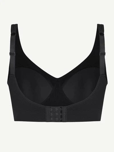 CurvyPower | UK Bras Wireless Shapewear Bra with Wide Straps for Seamless Bust Support