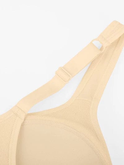 CurvyPower | UK Bras Wireless Shapewear Bra with Wide Straps for Seamless Bust Support