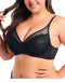 CurvyPower | UK Bras Women Plus Size Lace Bra with Built-In Skeleton Chest Support