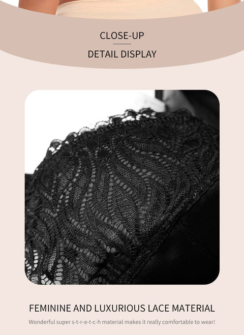 CurvyPower | UK Bras Women Plus Size Shaping Vest Lace Bra