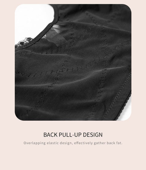 CurvyPower | UK Bras Women Plus Size Shaping Vest Lace Bra