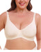 CurvyPower | UK Bras Women Plus Size Wireless Sports Bra with Built-In Skeleton
