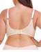 CurvyPower | UK Bras Women Plus Size Wireless Sports Bra with Built-In Skeleton