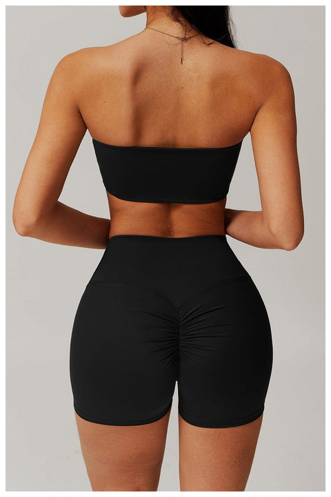 CurvyPower | UK Bras Women Strapless Tube Top Fitness Yoga Bra