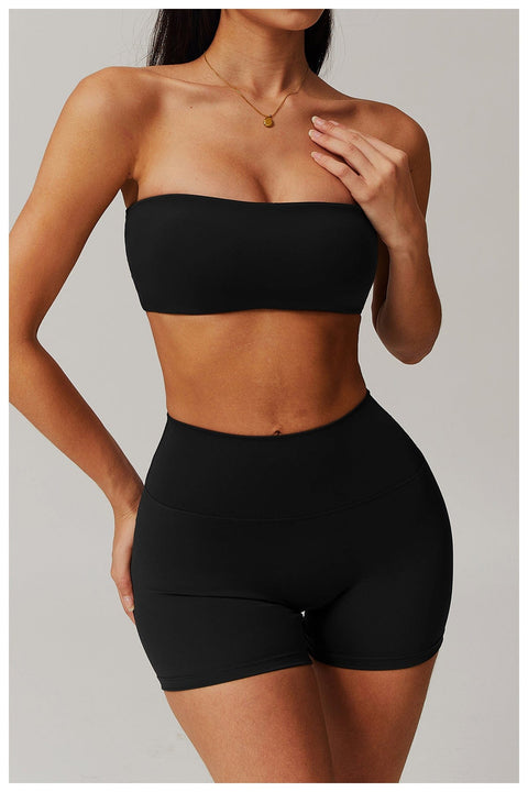 CurvyPower | UK Bras Women Strapless Tube Top Fitness Yoga Bra