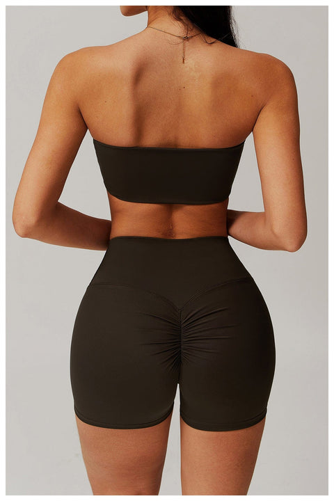 CurvyPower | UK Bras Women Strapless Tube Top Fitness Yoga Bra