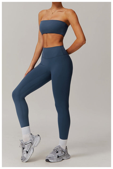 CurvyPower | UK Bras Women Strapless Tube Top Fitness Yoga Bra