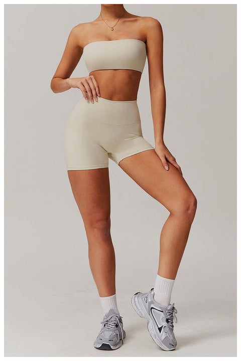 CurvyPower | UK Bras Women Strapless Tube Top Fitness Yoga Bra