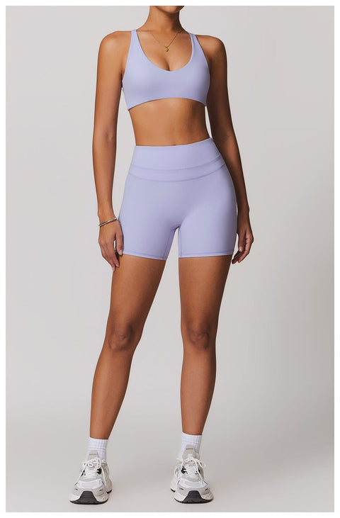 CurvyPower | UK Bras Women Support Sports Yoga Bra with Adjustable Cross Shoulder Straps