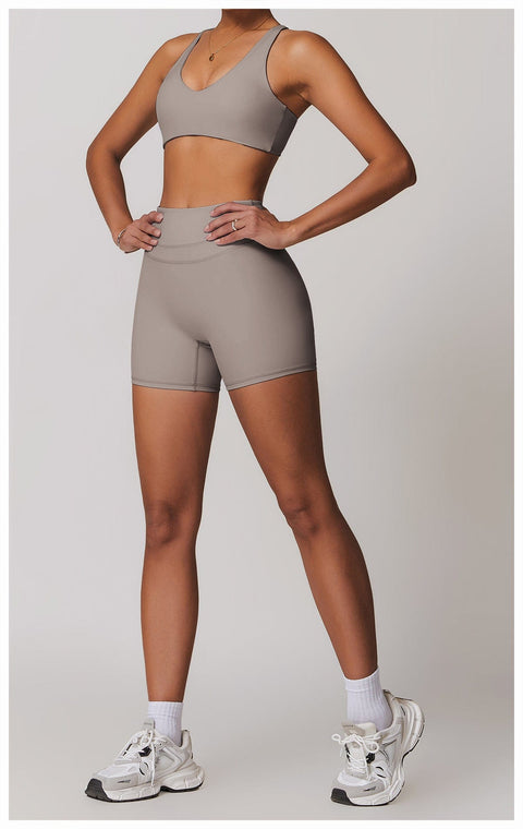 CurvyPower | UK Bras Women Support Sports Yoga Bra with Adjustable Cross Shoulder Straps