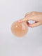 CurvyPower | UK Breast Petals & Concealers Dark Beige / S(3.15in) Adhesive Reusable Nipple Covers Sticky Bra
