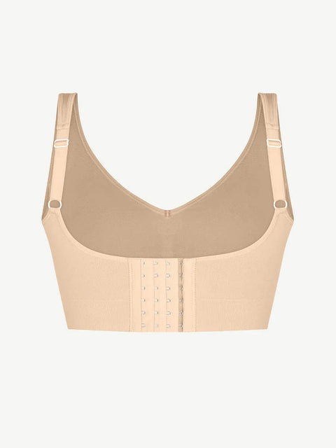 CurvyPower Breast Support Seamless Push Up Plus Size High Impact Comfortable Bra With Removable Cups