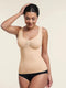 CurvyPower | UK camisole Beige / S Seamless Shaping Camisole with Bust Support and Waist Slimming