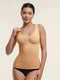CurvyPower | UK camisole Dark Beige / S Seamless Shaping Camisole with Bust Support and Waist Slimming
