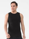CurvyPower | UK Compression Shirt Black / S Men's Tummy Control Tank Top Shaping Compression Shirt