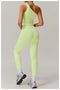 CurvyPower | UK Crop Top One Shoulder Workout Shaping Crop Top with Removable Chest Pads