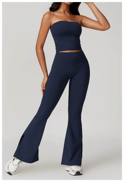 CurvyPower | UK Crop Top Seamless Strapless Quick-Dry Shaping Tube Top for Women