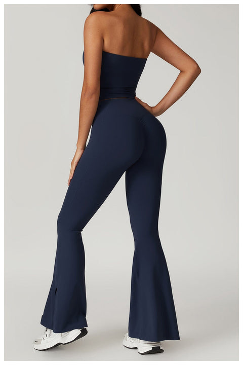 CurvyPower | UK Crop Top Seamless Strapless Quick-Dry Shaping Tube Top for Women