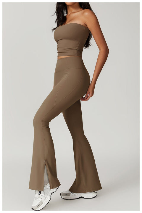 CurvyPower | UK Crop Top Seamless Strapless Quick-Dry Shaping Tube Top for Women