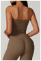 CurvyPower | UK Crop Top Seamless Strapless Quick-Dry Shaping Tube Top for Women