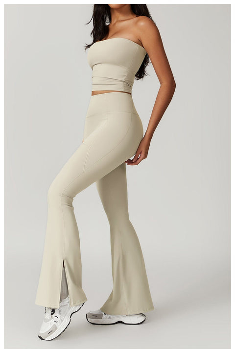 CurvyPower | UK Crop Top Seamless Strapless Quick-Dry Shaping Tube Top for Women