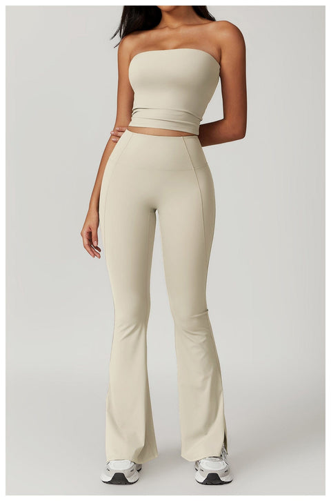 CurvyPower | UK Crop Top Seamless Strapless Quick-Dry Shaping Tube Top for Women