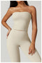 CurvyPower | UK Crop Top Seamless Strapless Quick-Dry Shaping Tube Top for Women