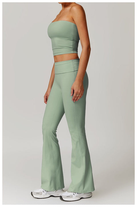 CurvyPower | UK Crop Top Seamless Strapless Quick-Dry Shaping Tube Top for Women