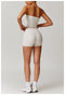 CurvyPower | UK Crop Top Seamless Strapless Quick-Dry Shaping Tube Top for Women