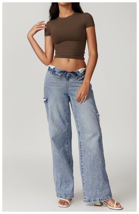 CurvyPower | UK Crop Top Women's Quick Dry Workout Shaping Crop Top