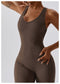 CurvyPower | UK Jumpsuit Backless Flared Tummy Control Shaping Jumpsuit For Women