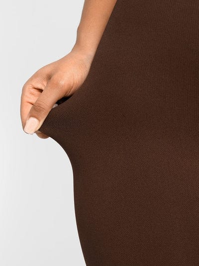 CurvyPower | UK Jumpsuit Low Back Tummy Control Flared Jumpsuit