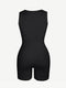 CurvyPower | UK Jumpsuit Square Neck Tummy Control Shaping Jumpsuit