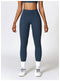 CurvyPower | UK Legging Badge Blue / S High-Waisted Hip Lifting Quick-Dry Shaper Gym Leggings