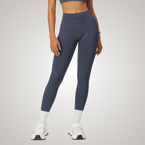 CurvyPower | UK Legging Blue Gray / S High Waisted Fitness Shaping Yoga Leggings