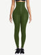 CurvyPower | UK Legging Green / S High Waist Tummy Control Shaping Leggings