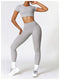 CurvyPower | UK Legging High-Waisted Hip Lifting Quick-Dry Shaper Gym Leggings