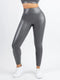 CurvyPower | UK Legging Light Gray / S Silver Shapewear Mid-Waist Sauna Yoga Sports Legging Pants