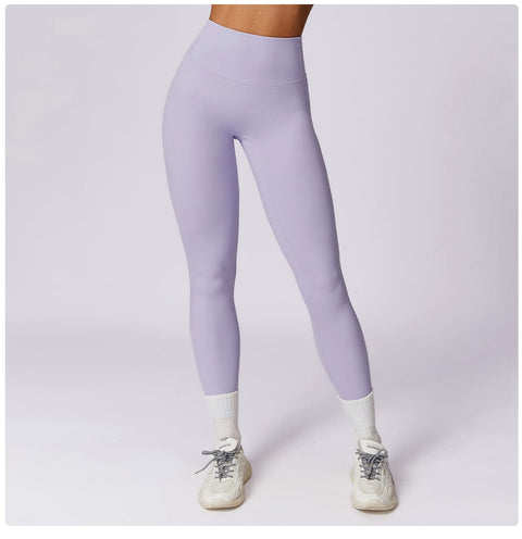 CurvyPower | UK Legging Romantic Purple / S Women's High Waist Tummy Control Gym Shaping Leggings