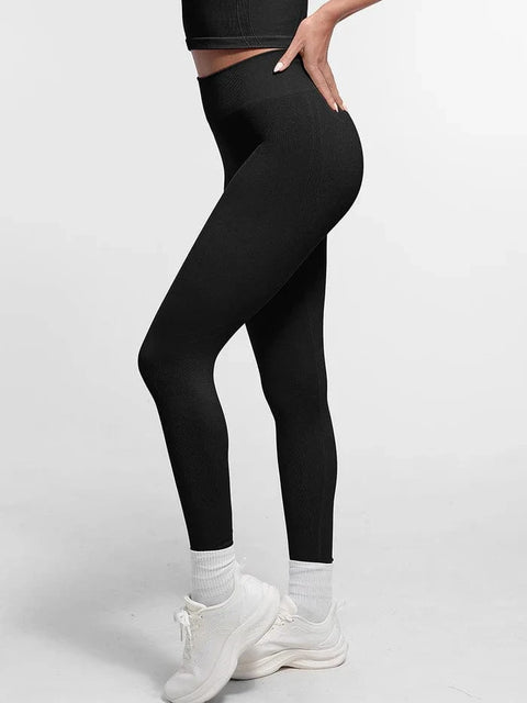 CurvyPower | UK Legging Seamless Bum Lift Double-Layer Shaping Sport Yoga Leggings