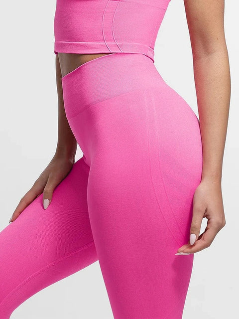 CurvyPower | UK Legging Seamless Bum Lift Double-Layer Shaping Sport Yoga Leggings