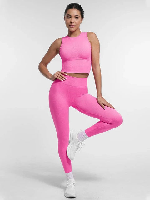 CurvyPower | UK Legging Seamless Bum Lift Double-Layer Shaping Sport Yoga Leggings