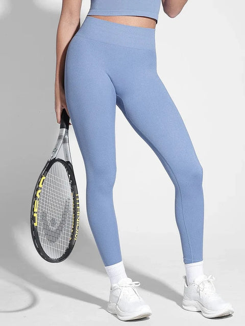 CurvyPower | UK Legging Seamless Bum Lift Double-Layer Shaping Sport Yoga Leggings