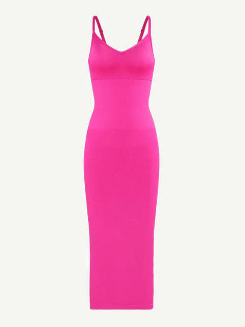 CurvyPower | UK Maxi Dress Shaper Maxi Dress with Spaghetti Strap