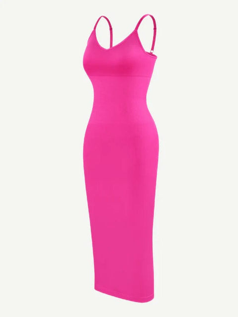 CurvyPower | UK Maxi Dress Shaper Maxi Dress with Spaghetti Strap