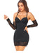 CurvyPower | UK Midi Dress Women Tummy Control Shaping Midi Dress with Built-In Bra